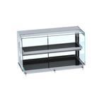 Warmhoud vitrine recht | Zwart | 30 tot 120ºC Combisteel, Zakelijke goederen, Horeca | Keukenapparatuur, Verzenden, Nieuw in verpakking