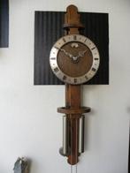 Staartklok - Hout, Metaal, Koper - 1960-1970, Antiek en Kunst, Antiek | Klokken