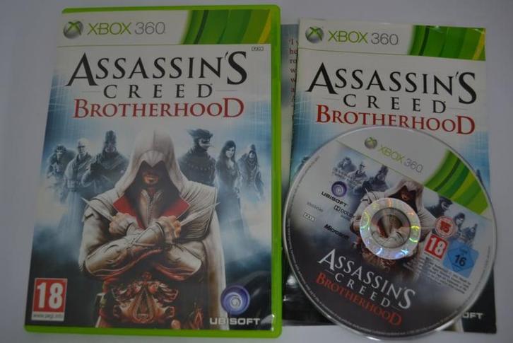 Assassins Creed Brotherhood (360), Spelcomputers en Games, Games | Xbox 360, 1 speler, Zo goed als nieuw, Online, Verzenden