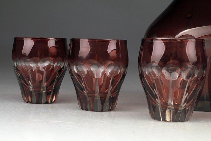 Karaf - Glas, Antiek en Kunst, Kunst | Designobjecten