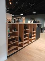 Nolte Showroom Kastenwand – Plus Zwart / Wildeiken Rustiek, Nieuw, Zwart, 100 tot 150 cm