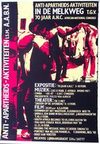 70 Jaar strijdt tegen apartheid A.N.C. op vintage poster, Verzamelen, Posters, Verzenden, Nieuw, Overige onderwerpen, Met lijst