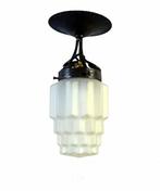 Plafondlamp - wolkenkrabber - Matglas - Empire State, Antiek en Kunst