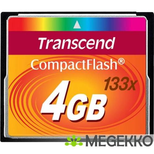 Transcend Compact Flash 4GB 133x, Computers en Software, RAM geheugen, Nieuw, Verzenden