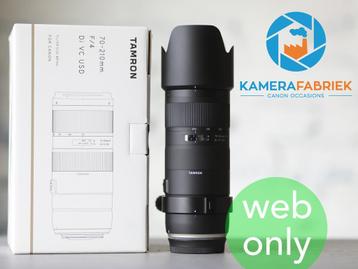 Tamron 70-210mm f/4 Di VC USD (Canon) - Incl 1 jaar garantie beschikbaar voor biedingen