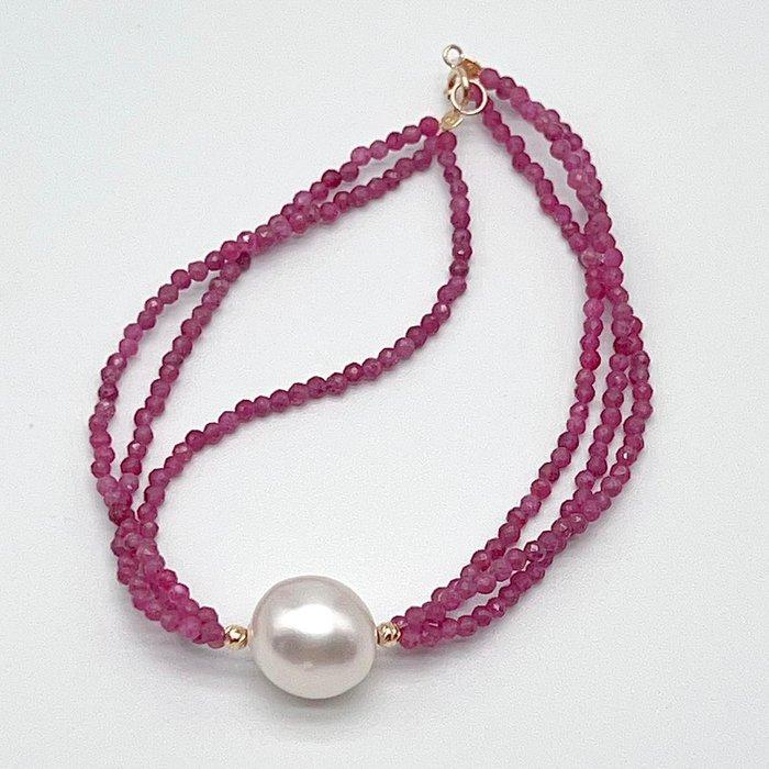 Zonder Minimumprijs - Armband - 18 karaat Geel goud Parel -, Sieraden, Tassen en Uiterlijk, Armbanden