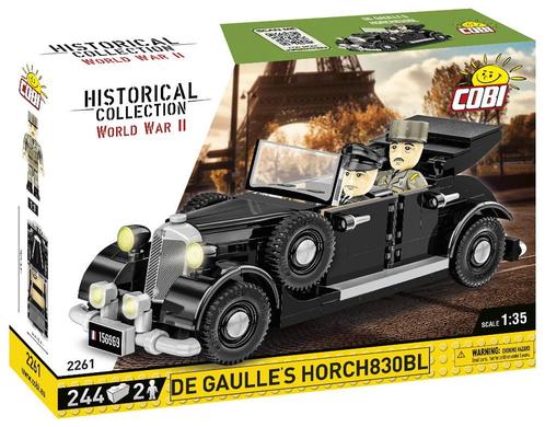 COBI  WW2 2261 De Gaulles Horch830BL (Leger bouwsets), Kinderen en Baby's, Speelgoed | Bouwstenen, Nieuw, Verzenden