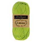 Scheepjes Catona - 10g - 205 Kiwi, Ophalen of Verzenden, Nieuw, Breien of Haken, Wol of Garen