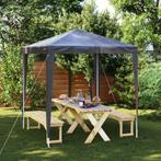 vidaXL Partytent professioneel 2x2 m antraciet, Verzenden, Nieuw, Partytent