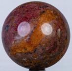 Rhodonite Quality Sphere Bol - Hoogte: 11 cm - Breedte: 11, Verzamelen, Mineralen en Fossielen