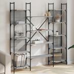 vidaXL Boekenkast 155,5x24x166,5 cm bewerkt hout grijs, Verzenden, Nieuw, Overige houtsoorten