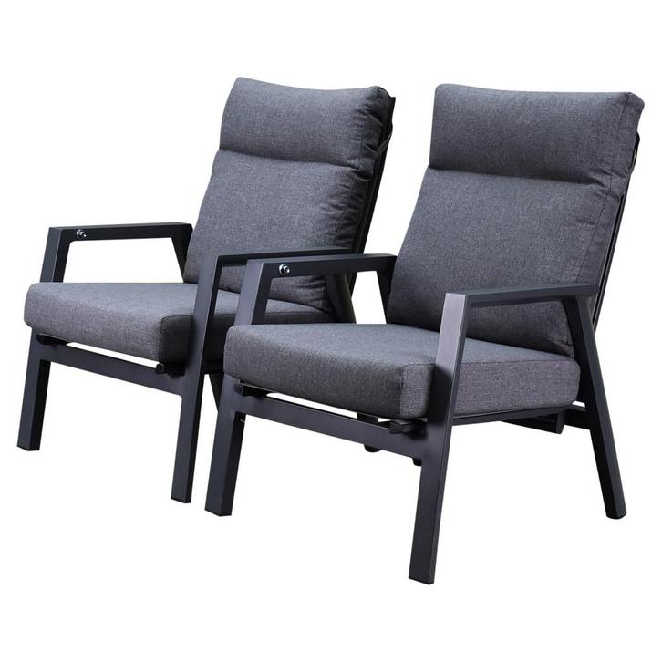 howroommodel outlet Vegas lounge balkonset 2 delig, Tuin en Terras, Tuinsets en Loungesets, Nieuw, Ophalen of Verzenden