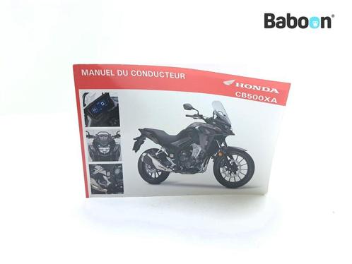 Instructie Boek Honda CB 500 X 2019-2020 (CB500X PC64), Motoren, Onderdelen | Honda, Gebruikt, Verzenden