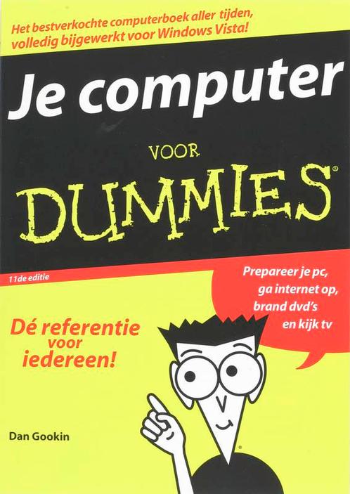 Je computer voor Dummies / Voor Dummies 9789043016230, Boeken, Informatica en Computer, Gelezen, Verzenden