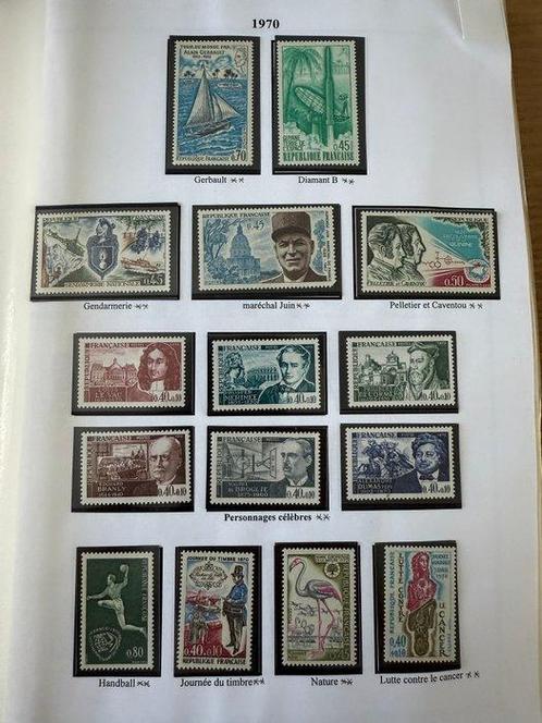 Frankrijk - Jaren 1970-1979 en NIEUW ** op bladeren - TB, Postzegels en Munten, Postzegels | Europa | Frankrijk