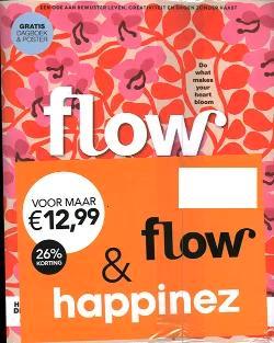 Pakket Happinez + Flow - 04 2024, Boeken, Tijdschriften en Kranten, Lichaam en Geest, Nieuw, Verzenden