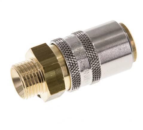 Messing DN 9 Tempereerkoppeling Snelkoppeling M16x1.5, Doe-het-zelf en Verbouw, Overige Doe-het-zelf en Verbouw, Nieuw, Verzenden