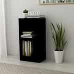 vidaXL Boekenkast 40x24x75 cm bewerkt hout zwart, Verzenden, Nieuw, Overige houtsoorten