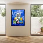 Quiona+ (1987) - ‘ The Virgin Who Solved the Rubik’s Cube’, Antiek en Kunst, Kunst | Schilderijen | Modern