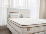 Opbergboxspring Oakline Beige - 180x200 cm, Verzenden, Beige, Nieuw, Modern