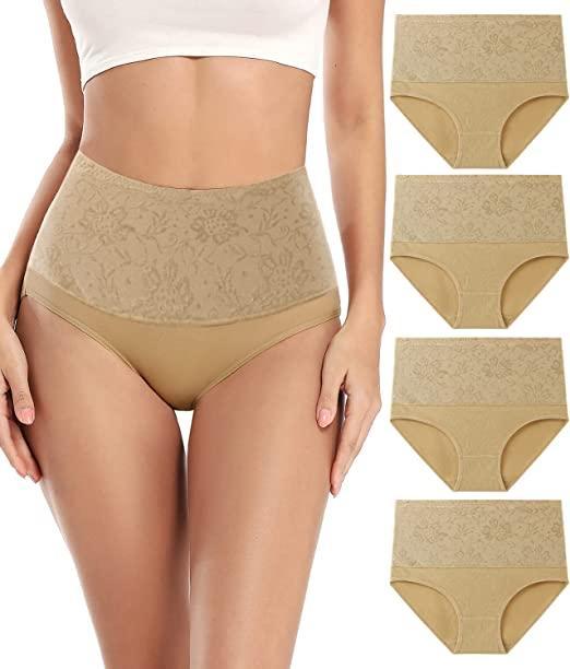 Elegant en Comfortabel Hoge Taille Damesondergoed | 4-Pack, Kleding | Dames, Ondergoed en Lingerie, Verzenden
