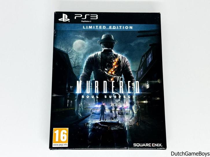 Playstation 3 / PS3 - Murdered - Soul Suspect - Limited Edit, Spelcomputers en Games, Games | Sony PlayStation 3, Gebruikt, Verzenden