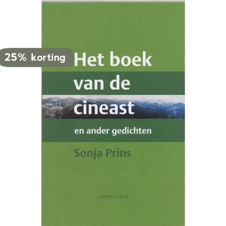 Het boek van de cineast / Voor bewezen diensten / 1 S. Prins, Boeken, Gedichten en Poëzie, Gelezen, Verzenden