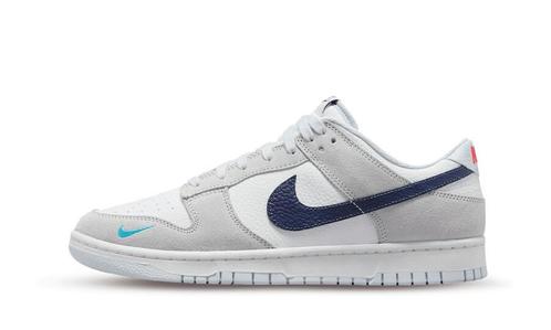 Nike Dunk Low Mini Swoosh Grey, Kleding | Heren, Schoenen