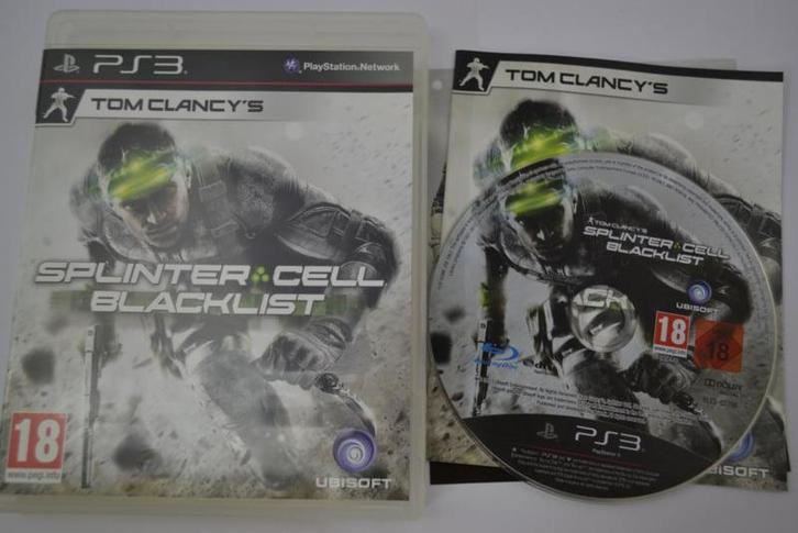 Tom Clancys Splinter Cell - Blacklist (PS3), Spelcomputers en Games, Games | Sony PlayStation 3, Zo goed als nieuw, Verzenden
