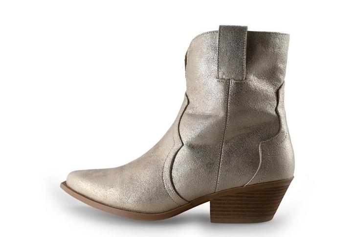 Nelson cowboy laarzen in maat 41 Goud | 10% korting, Kleding | Dames, Schoenen, Overige kleuren, Zo goed als nieuw, Verzenden