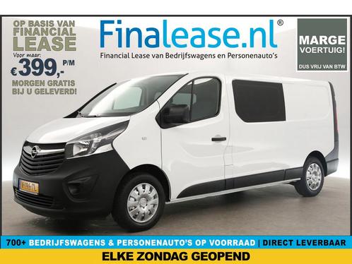 Opel Vivaro 1.6 CDTI L2H1 Marge DC Airco 5Pers Cruise €399pm, Auto's, Bestelauto's, Lease, Handgeschakeld, Diesel, Opel, Wit, Verzenden