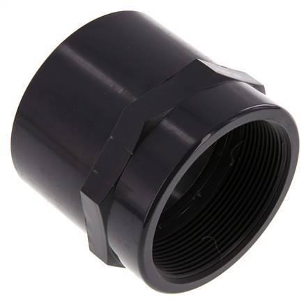 PVC Lijmmof 75mm x Binnendraad Rp 2-1/2, Doe-het-zelf en Verbouw, Overige Doe-het-zelf en Verbouw, Nieuw, Verzenden
