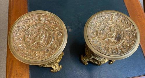 Tazza - Verguld brons - Soprammobili, Antiek en Kunst, Antiek | Overige Antiek