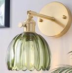 Vintage RGB Wandlamp – Glazen Oplaadbare Bedradingsvrij, Verzenden, Nieuw