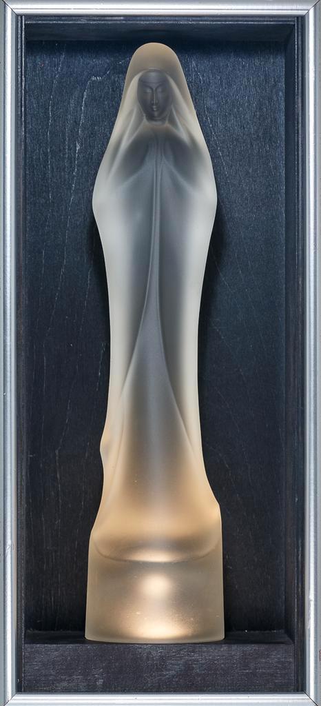 Verlichting Led onder glas objecten Madonna etc. vele vormen, Antiek en Kunst, Antiek | Glas en Kristal, Ophalen of Verzenden