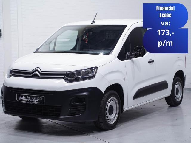 Citroën Berlingo 1.2 Pure Tech 110 pk Benzine Airco, Auto's, Bestelauto's, Lease, Handgeschakeld, Overige kleuren, Citroën, Financial lease