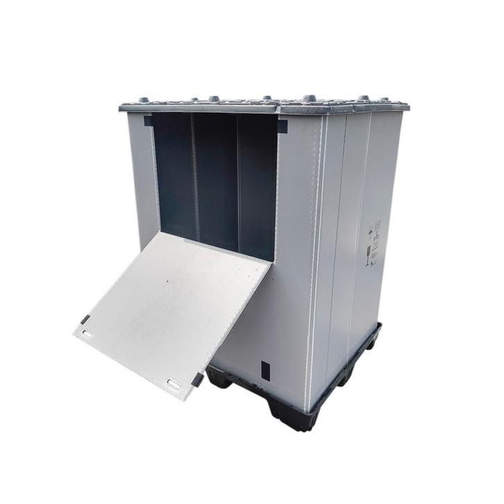 Sleevepack HOGE inklapbare palletboxen i.z.g.st., Doe-het-zelf en Verbouw, Kratten en Dozen, 100 cm of meer, Opvouwbaar, Gebruikt