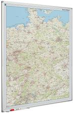 Whiteboard landkaart - Duitsland wegenkaart, Ophalen of Verzenden, Nieuw in verpakking