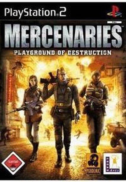 Mercenaries Playground of Destruction (PS2 Games), Spelcomputers en Games, Games | Sony PlayStation 2, Zo goed als nieuw, Ophalen of Verzenden