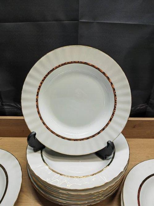 Bavaria - Kronester - Bord (12) - assiettes creuses -, Antiek en Kunst, Antiek | Meubels | Tafels