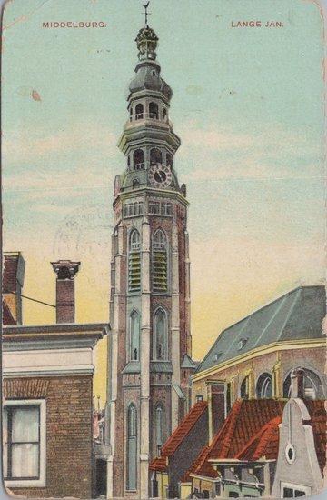 MIDDELBURG - Lange Jan, Verzamelen, Ansichtkaarten | Nederland, Verzenden