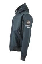 Napapijri Jas in maat L Blauw, Kleding | Heren, Verzenden, Zo goed als nieuw, Blauw, Napapijri