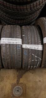 2x 225-35-18 Continental Zomer 6 mm €35 Per Band 225 35 18, Ophalen, 18 inch, Gebruikt, Band(en)