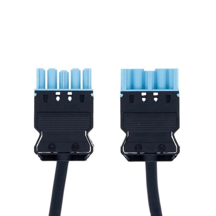 Wieland aansluitsnoer | 5-SWP | 5 meter | 1,5mm², Doe-het-zelf en Verbouw, Elektra en Kabels, Kabel of Snoer, Nieuw, Ophalen of Verzenden