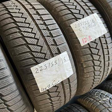 2 x Continental Winter TS850P 225-55-16 Winterbanden 7,5mm beschikbaar voor biedingen