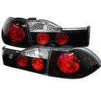Spyder Honda Accord 01-02 4Dr Euro Style Tail Lights Black, Ophalen of Verzenden, Nieuw