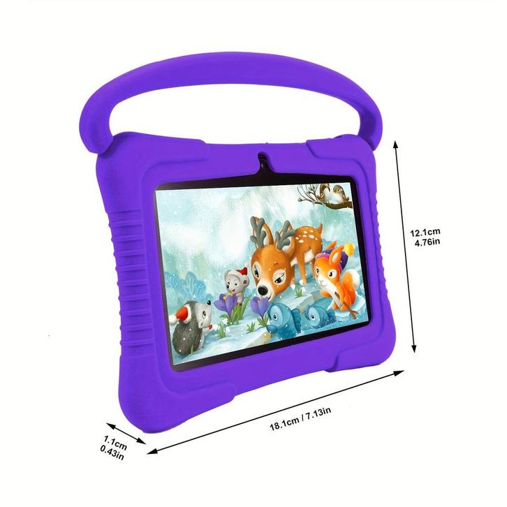 Kindertablet - Vanaf 3 jaar - Kinder tablet - 7 inch - Paars, Huis en Inrichting, Overige Huis en Inrichting, Nieuw, Verzenden
