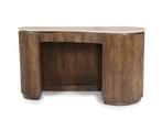 Bureau Mari 129x60cm - bruin | Eleonora, Huis en Inrichting, Bureaus, Ophalen of Verzenden, Nieuw