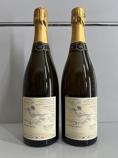 Bérêche et Fils, Brut Réserve - Champagne - 2 Flessen (0.75, Verzamelen, Wijnen