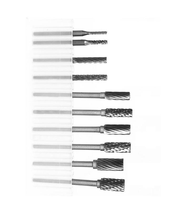 Frezenset HQ, hardmetaal (1.5 tot 6 mm diameter), Doe-het-zelf en Verbouw, Gereedschap | Handgereedschap, Nieuw, Ophalen of Verzenden